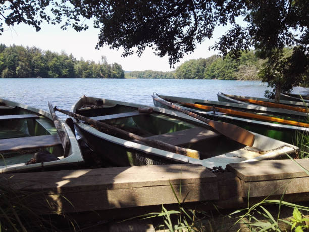 istock rowing boats on the shore 1019017162