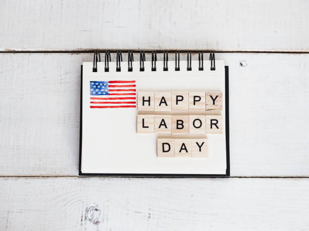 istock Beautiful greeting card on Labor Day 1019017220