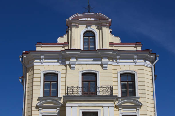 istock Charming art-deco facades in Tallinn, Estonia 1019037204