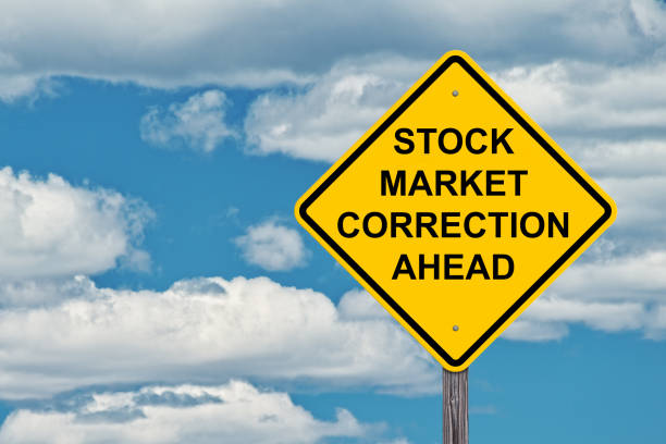 istock Stock Market Correction Ahead Warning Sign 1019065928