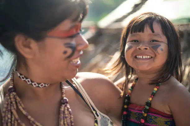 Beautiful shooting of how Brazilian Natives lives in Brazil