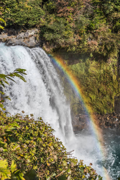 istock Otodome Fall in autumn season with Rainbow 1019092570