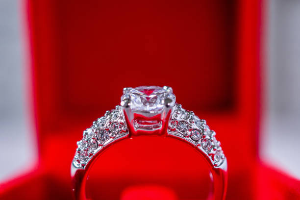 istock engagement wedding diamond ring in red jewelry gift box 1019109744