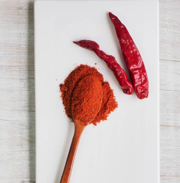 istock Korean red pepper powder and dried chili 1019121212