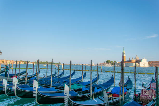istock Gondolas in Venice Italy 1019129338