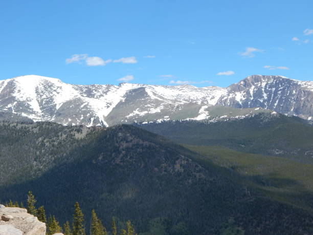 istock Snow-Covered Mountain Range in Rocky Mountains 1019139206