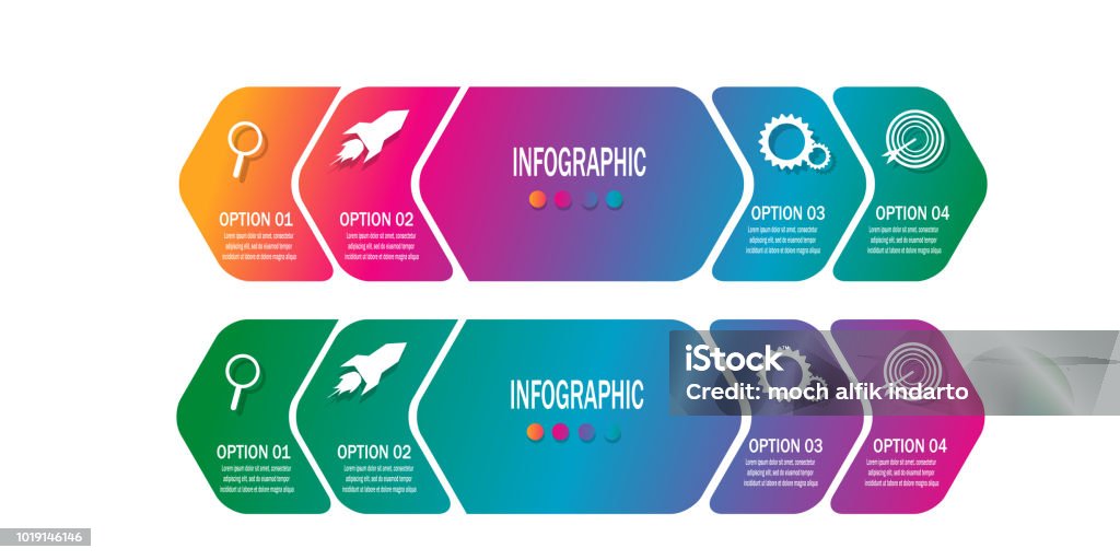 Chart Inspo Creative Chart Data Element Infographic Design Vector With Color ...