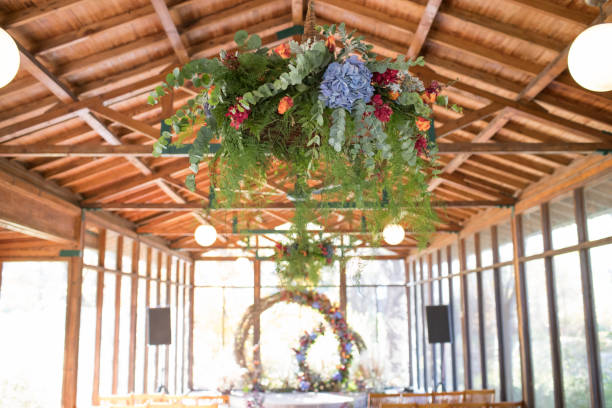 istock Wedding venue & log cabin 1019157050