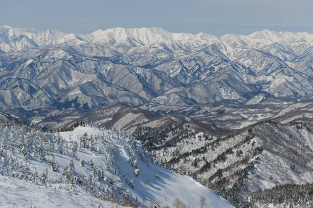 istock Mt.Asahidake and Mt.Shiragamon seen from Mt.Hotaka 1019161598