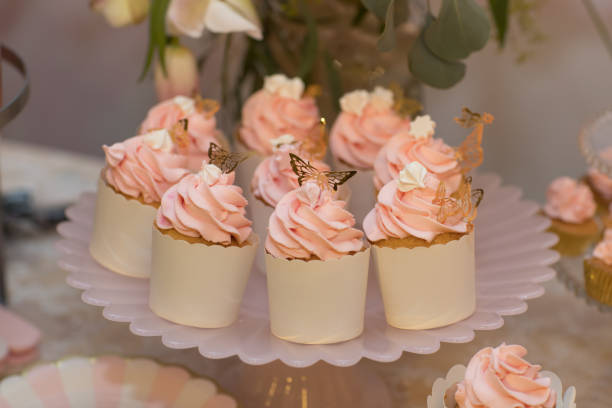 istock Cheesecake  on the table for catering 1019161850