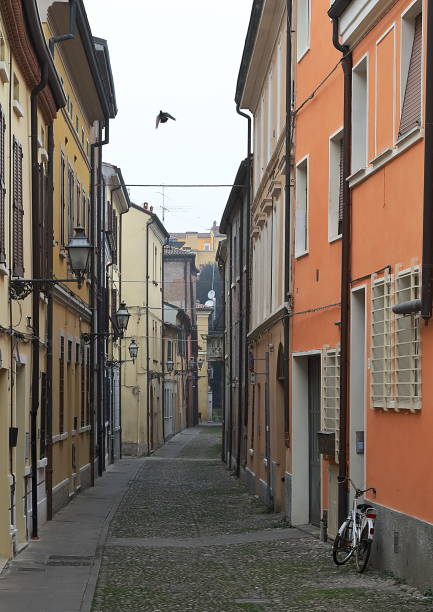 istock Narrow medieval street in Ferrara 1019162028
