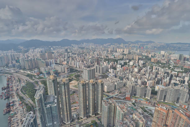 istock a Middle of kowloon view from tall buildin 1019172504