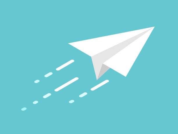Paper Air Plane Vector Art Icons And Graphics For Free Download Paper Air Plane Vector Art Icons And Graphics For Free Download
