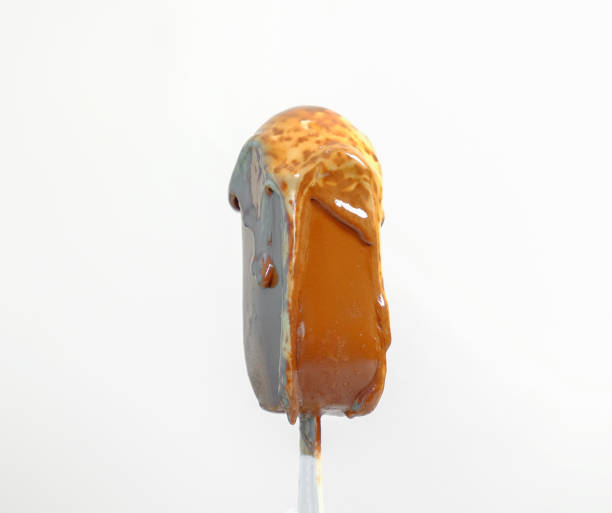 istock melting melted chocolate ice cream in summer hot weather 1019184612