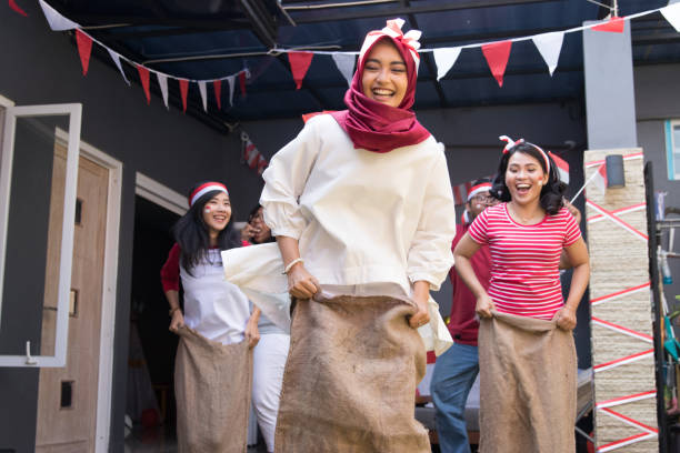 istock sack race during indonesia independence day 1019191990