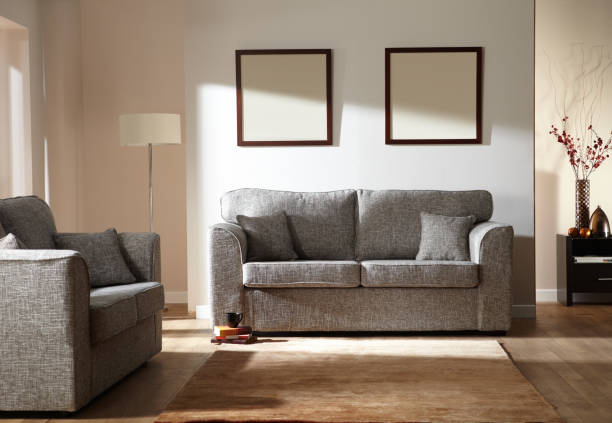 istock Beautiful cozy living room 1019229200