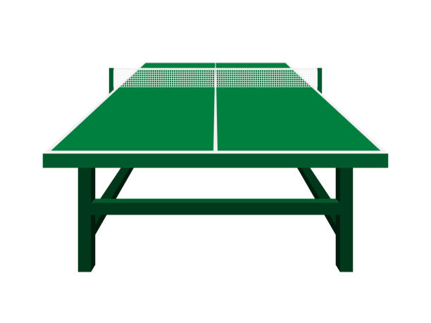 table‐tennis table table‐tennis table ping pong table stock illustrations