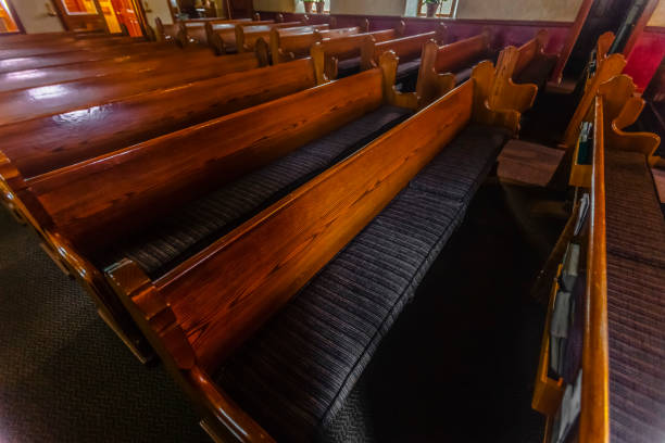 istock Views of Pews with the seating area 1019290888