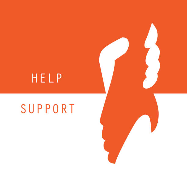 Help and support hands holding together vector graphic design background Help and support hands holding together vector graphic design background. support stock illustrations