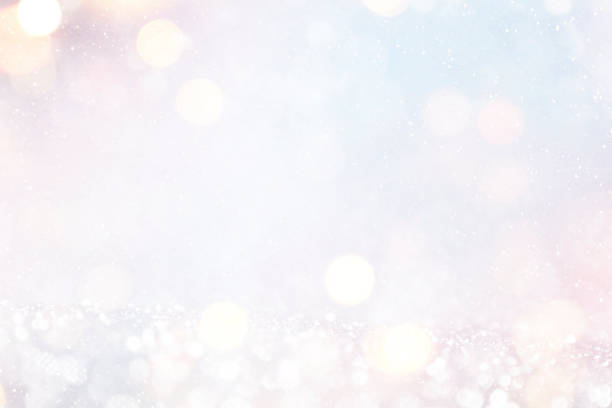 istock Blurred background with bokeh. Christmas and Happy New Year greeting card. 1019343990