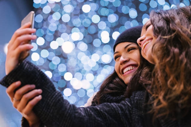 istock Female friends taking selfie 1019355522