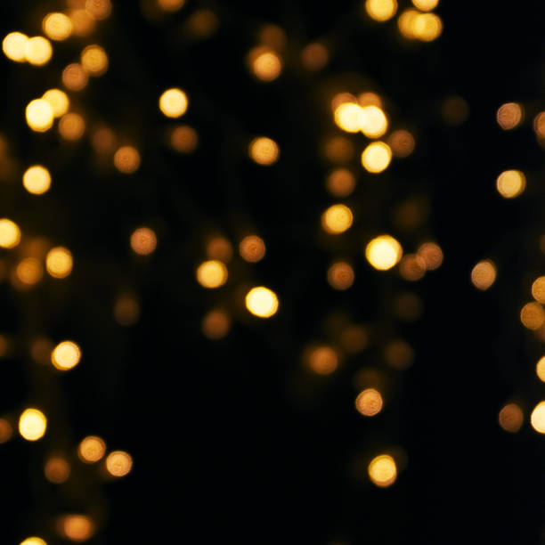 istock Christmas and Happy new year on blurred bokeh with snowfall banner background 1019362382