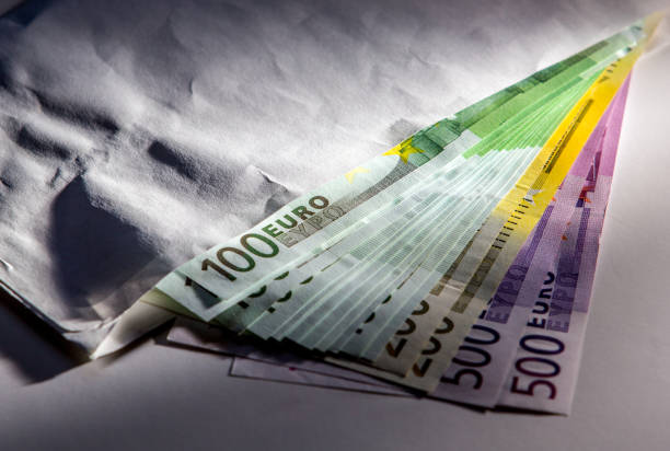 istock Euro cash banknotes in envelope 1019362692