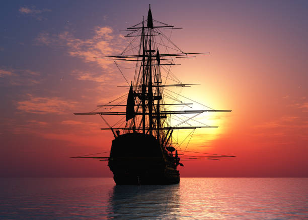 istock Sailboat in the sea. 1019367572