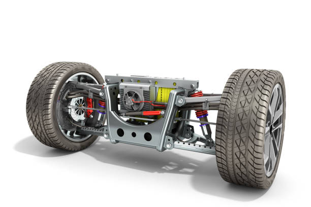 istock electric car cystem wheelbase with electric vehicle drive system and battery pack 3d render on white 1019367984