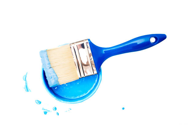 istock Tools for room painting, on  white background. 1019371550