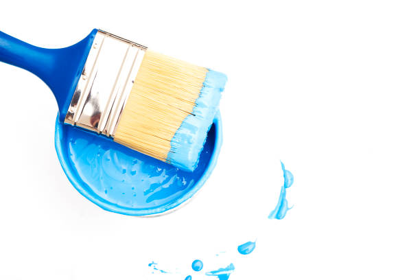 istock Tools for room painting, on  white background. 1019371580