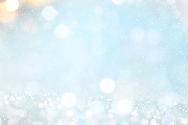 istock Blurred background with bokeh. Christmas and Happy New Year greeting card. 1019374808