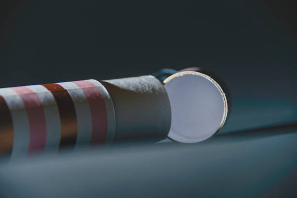 istock Abstract paper roll tube 1019385180
