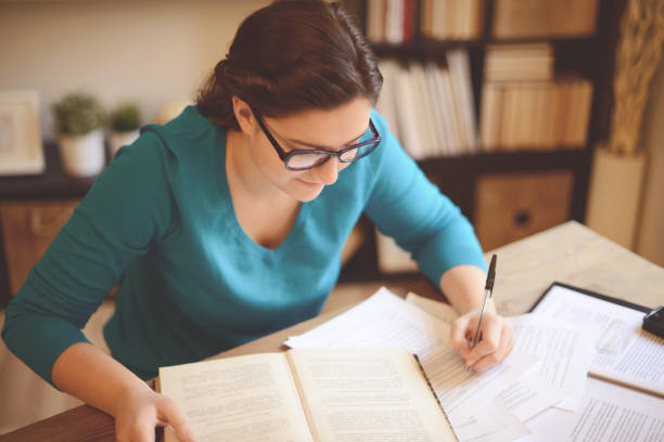 istock young woman working at home (literature) 1019406974
