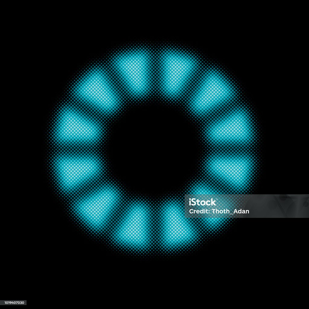 Circular Background Design Rotary Blade Stock Illustration - Download ...
