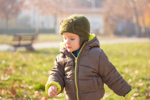 istock Running Through The Autumn Leaves 1019407580