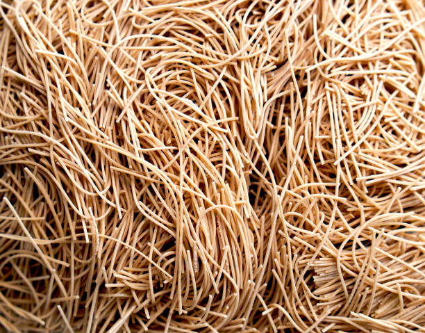 istock dry noodle nest texture and material background 1019407778