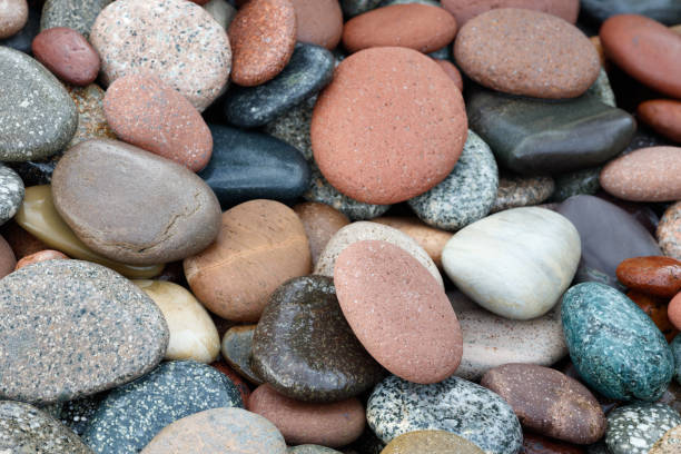 istock Web banner abstract smooth round pebbles sea texture background 1019413014