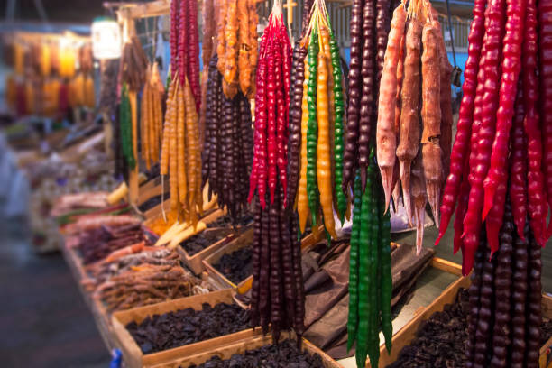 istock Churchkhela. Traditional Georgian sweets 1019418368