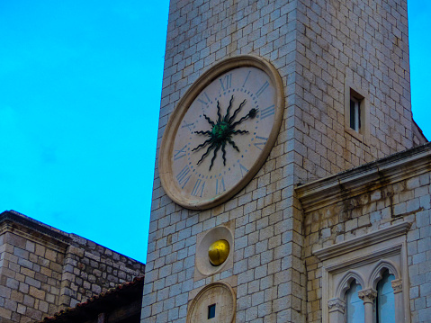 Baroque clock tower