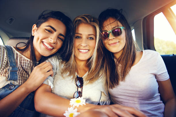 istock Three beautiful multiracial young women friends 1019427326