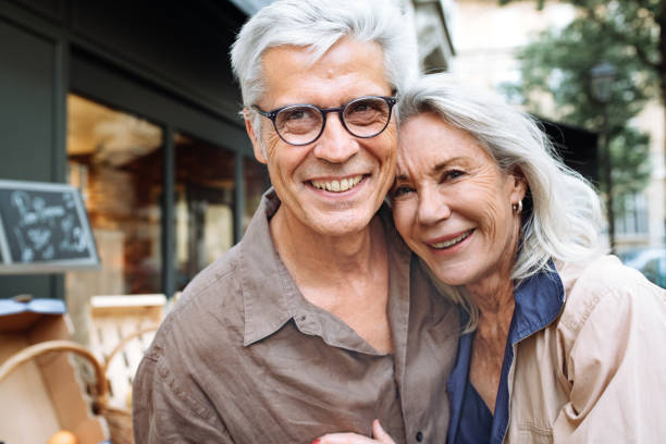 istock Happy couple close up portrait 1019427894