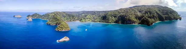Photo of Drone view on Cocos Island