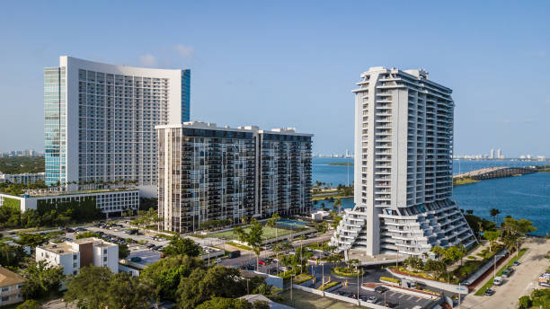 istock Edgewater Miami Skyline Aerial View 1019441112
