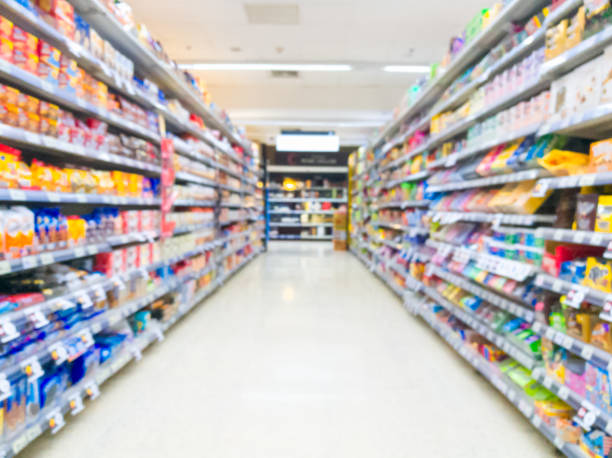 istock Abstract blur supermarket for background 1019456138