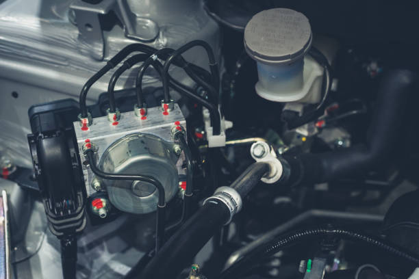istock Close up shot of car engine for background 1019460180