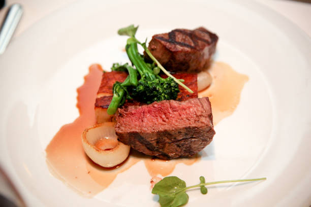 istock close up of a medium rare steak 1019467440