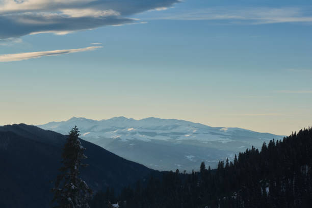 istock Winter landscape from the mountain 1019510738