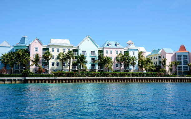 istock Pastel Coloured Buildings 1019523684