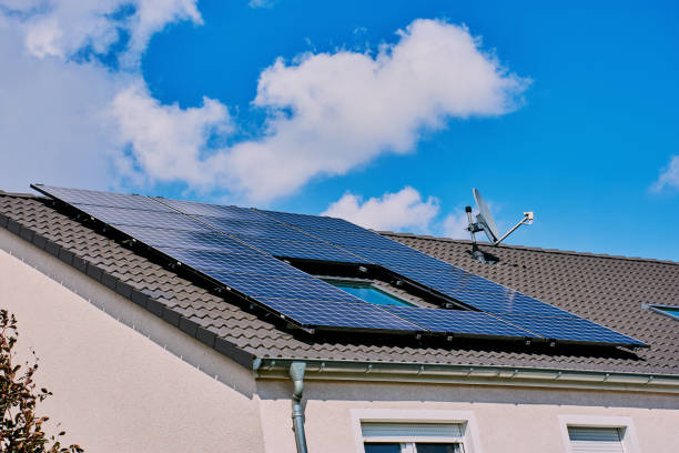 istock solar panel on a rooftop of a town house 1019535226